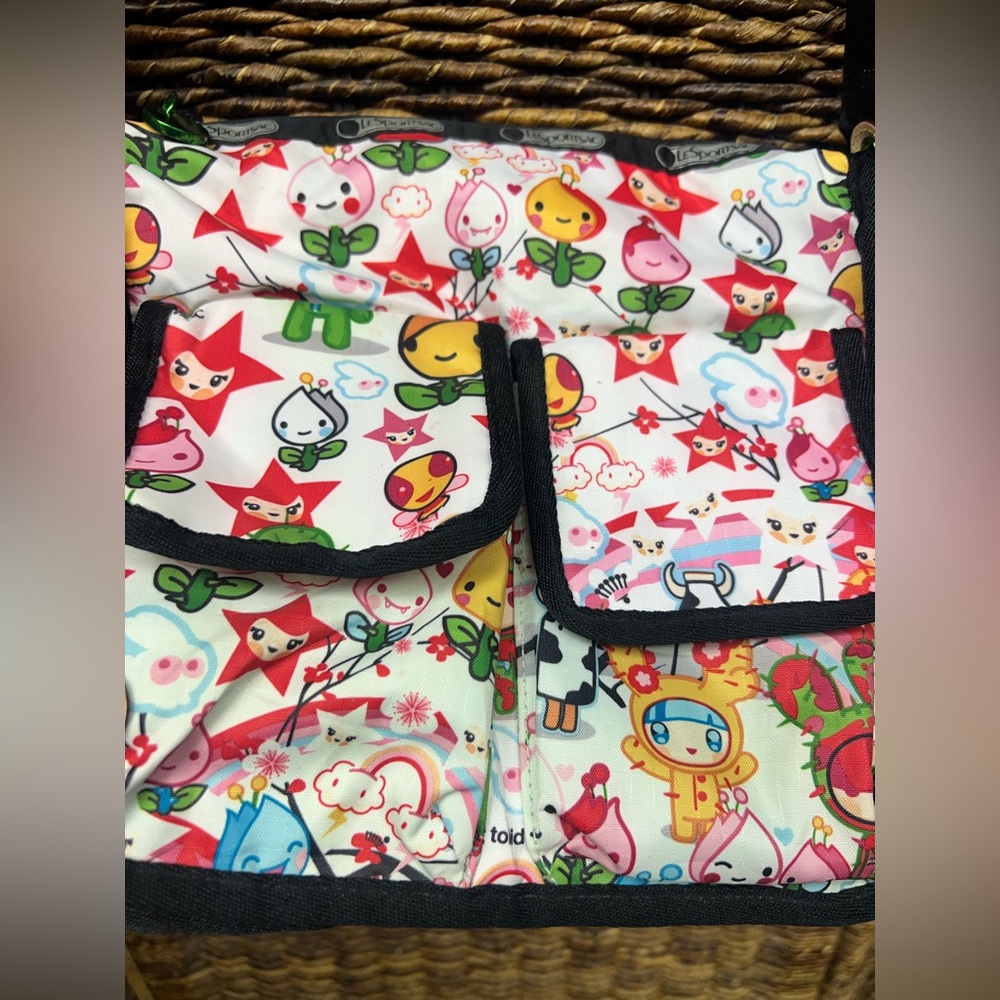 tokidoki x LeSportsac-  Colorful‎ Adjustable Shoulder Bag